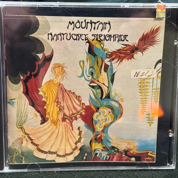 MOUNTAIN "NANTUCKET SLEIGHRIDE" COMPACT DISC * GREAT CONDITION * SLIGHTLY USED - Picture 5 of 5